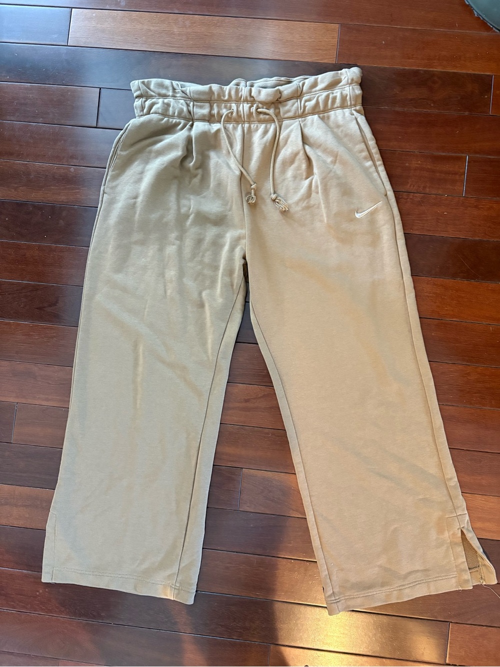 Nike Women’s Tan Drawstring Jogger Pants